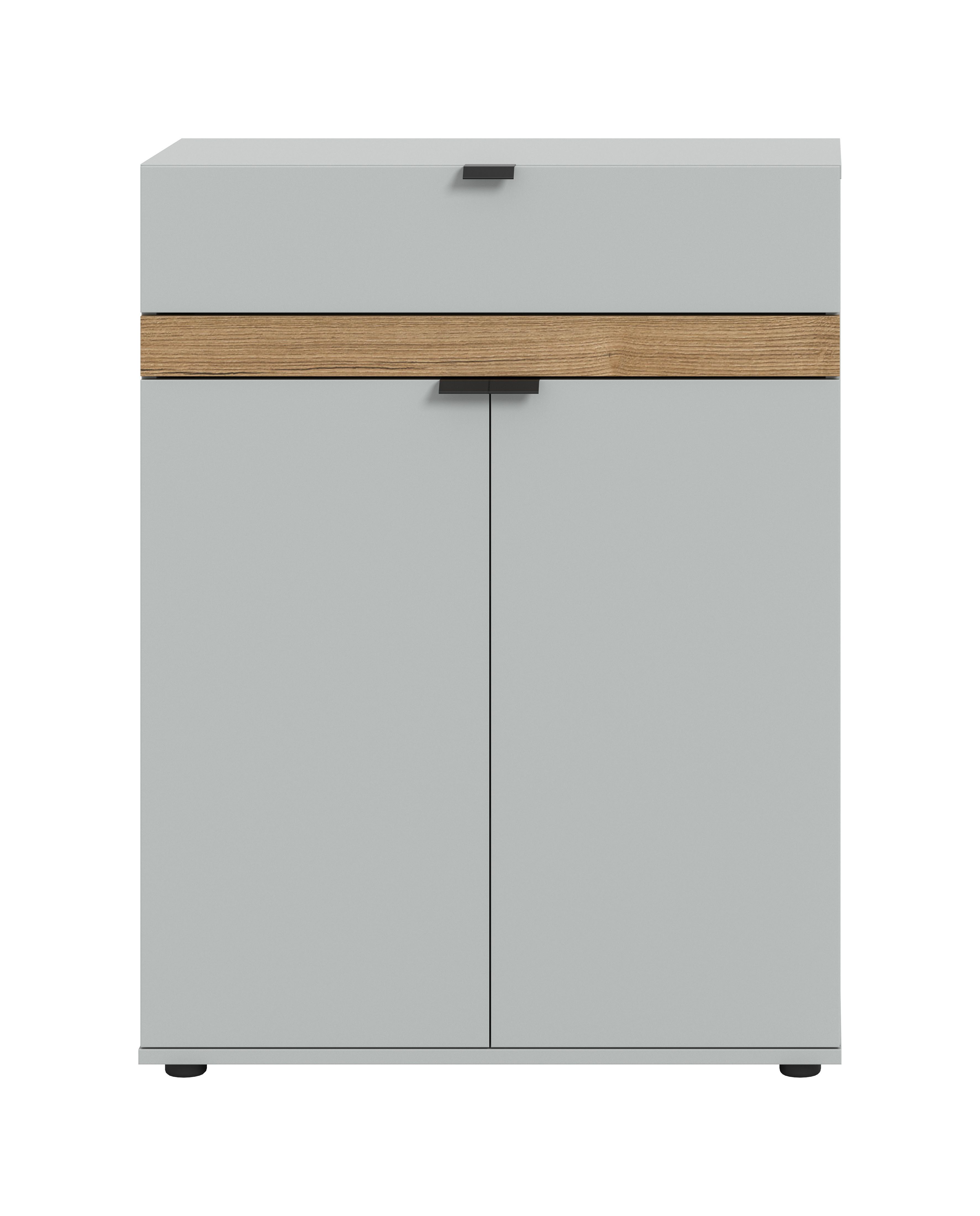 furnling Schuhkommode Naroa (1 St), 1 Schublade, 2 Türen, 3 Fächer, Soft-Close-Funktion, Breite 75 cm
