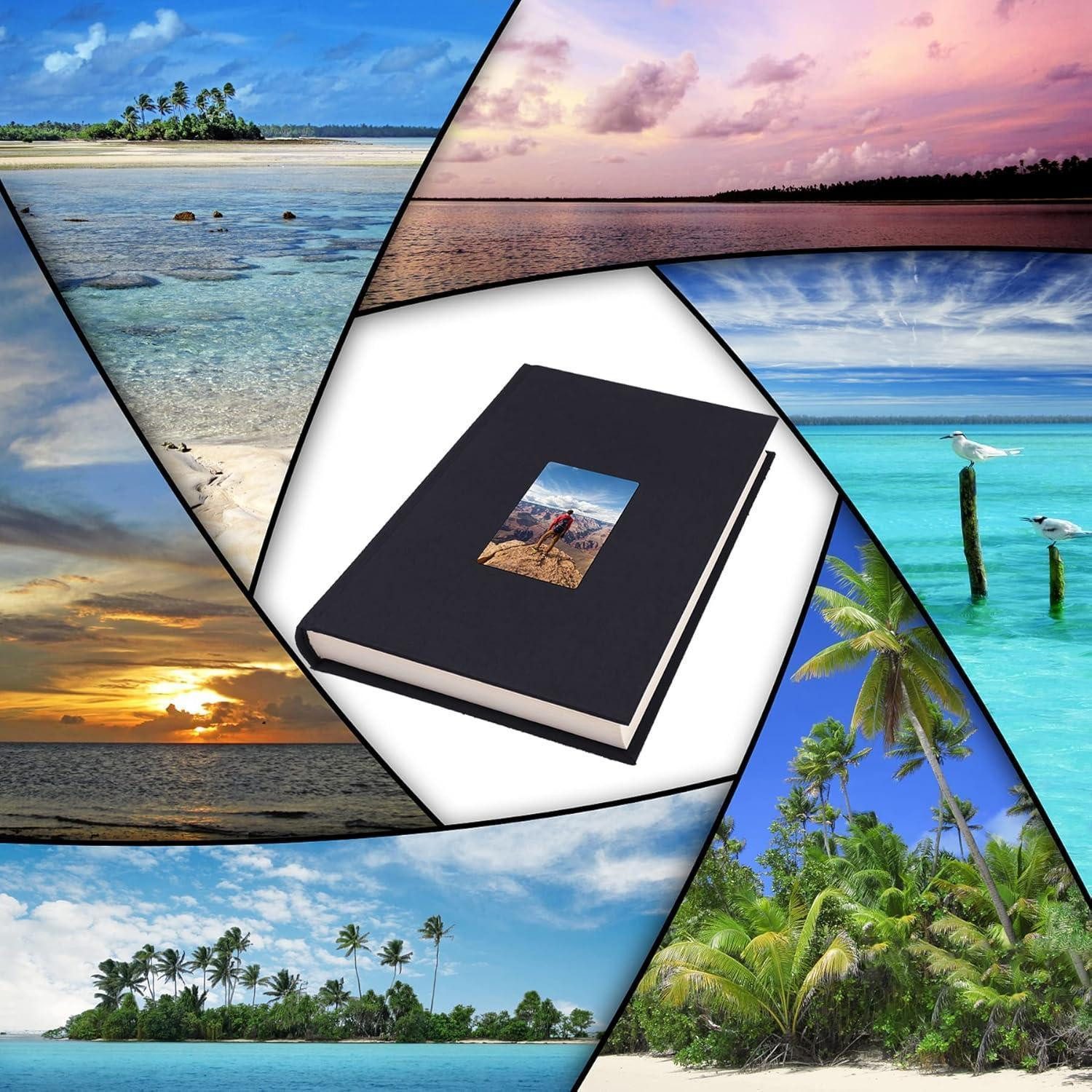 LuxusKollektion Einsteck-Fotoalbum Fotoalbum 300 Fotos 10x15CM 100 Seiten Traditionelles Einsteckalbum