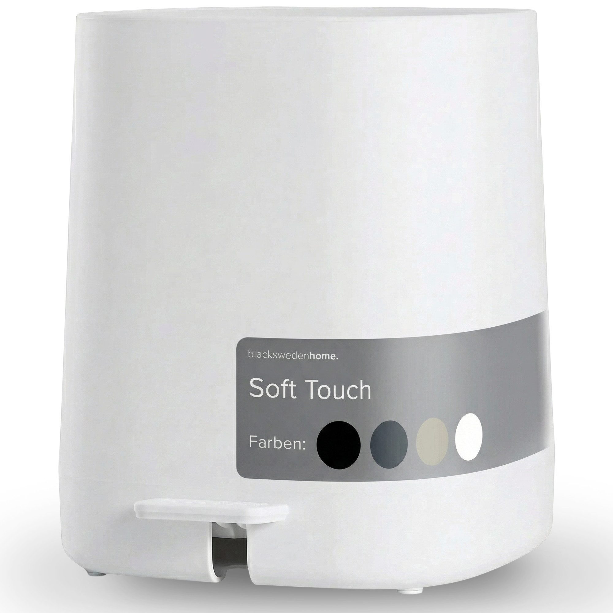 blackswedenhome. Mülleimer Bad Mülleimer - 5L mit Softclose-Deckel und Soft Touch Oberfläche, Soft Close Deckel, Soft Touch Oberfläche