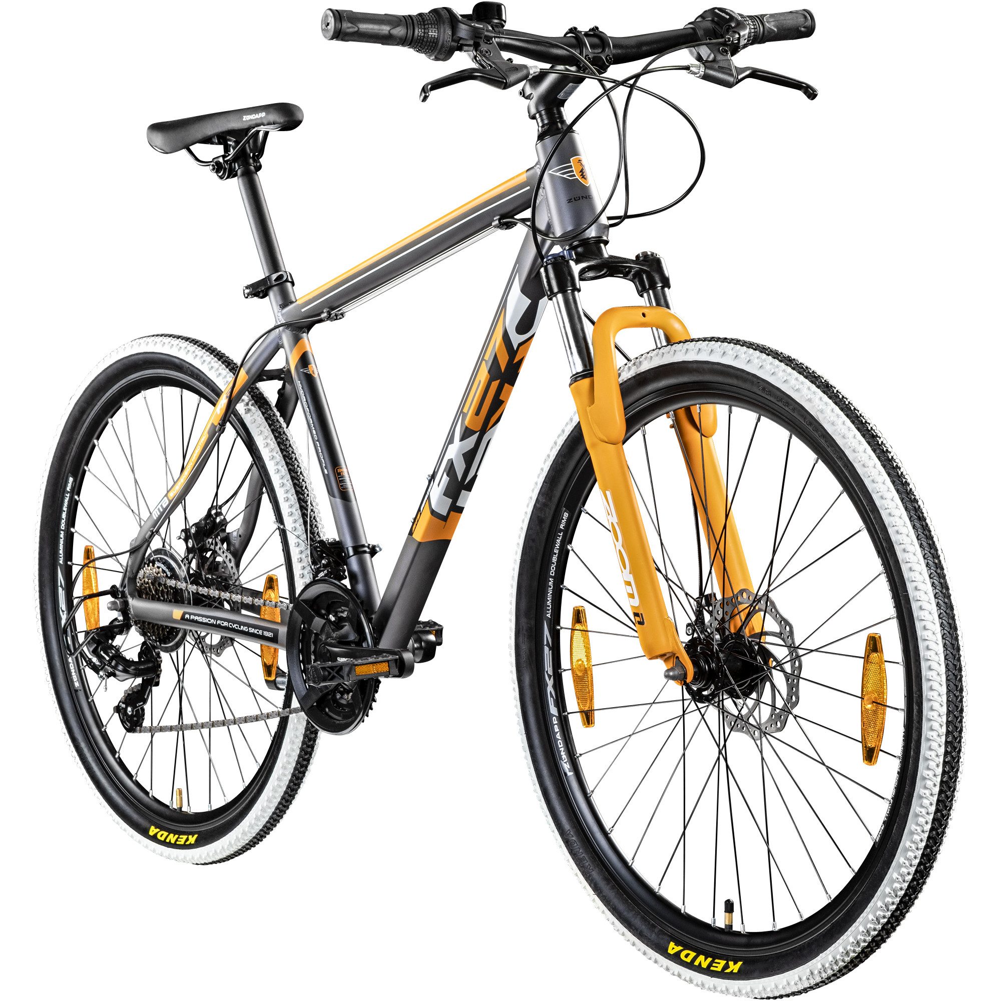 Zündapp Mountainbike FX27, 21 Gang, Kettenschaltung, Mountainbike 27,5 Zoll Hardtail 160 - 185 cm Fahrrad