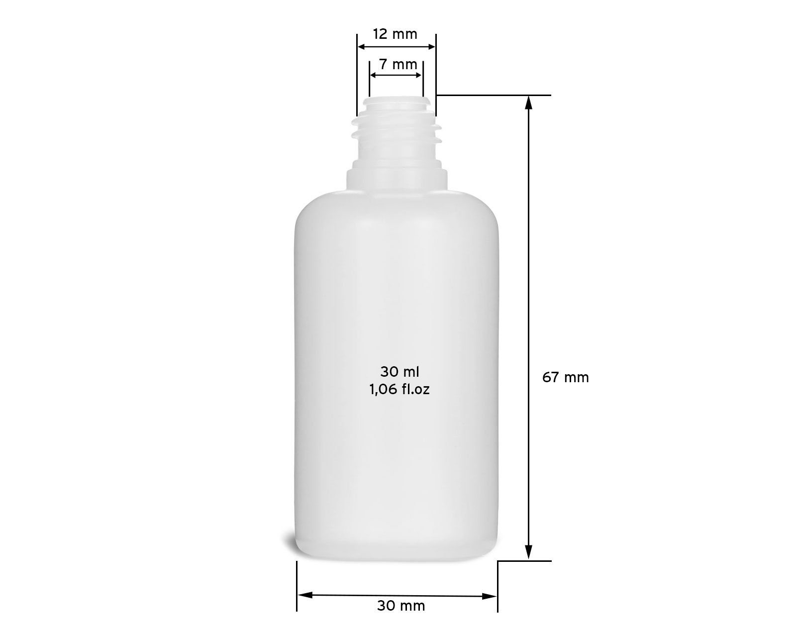 ml G14, Tropfverschluss St) Kanister (5 Plastikflaschen LDPE, aus mit 30 OCTOPUS 5 Nadelkappe,