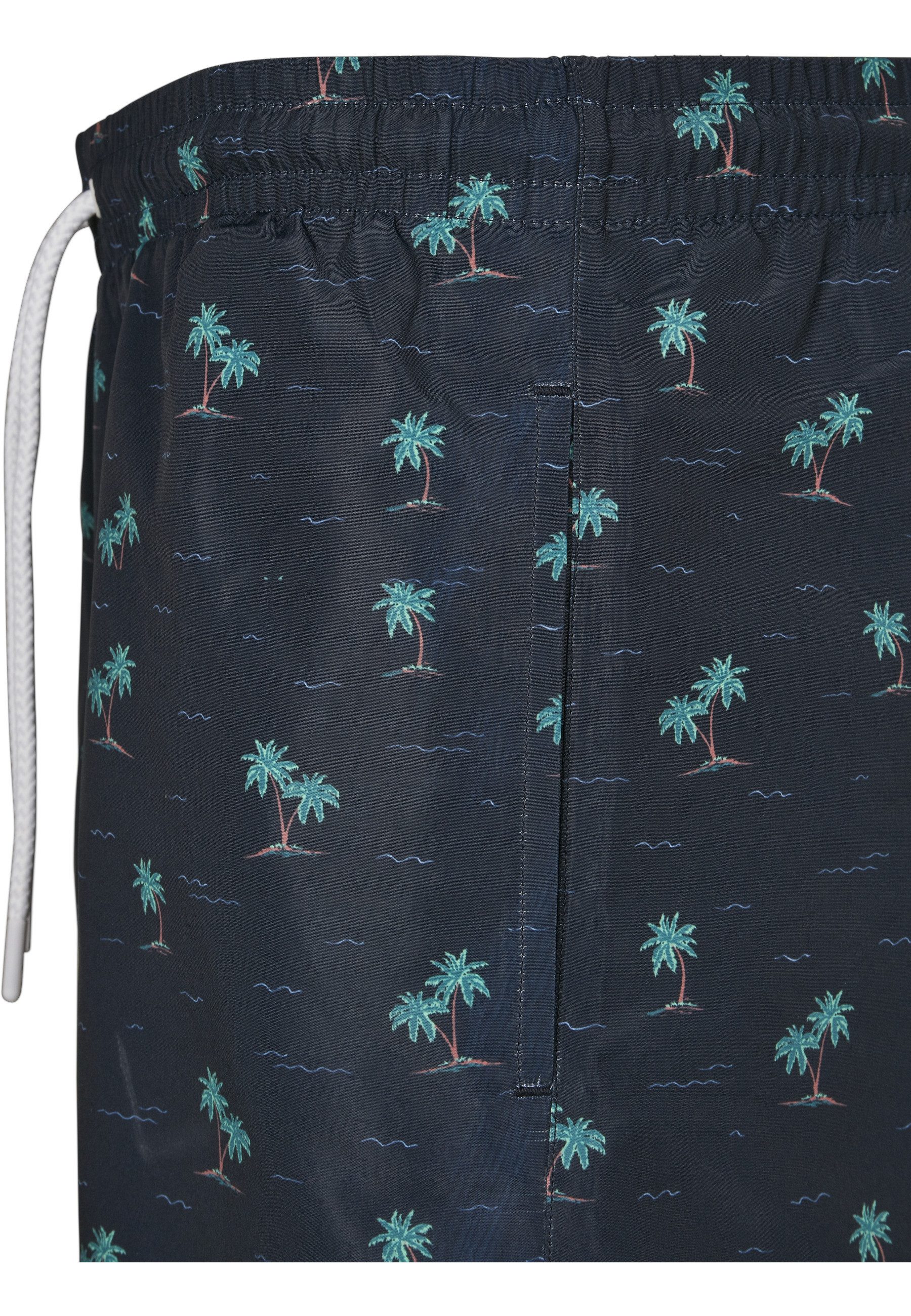URBAN CLASSICS Badeshorts Urban Classics Herren Pattern Swim Shorts – Bild 4 von 5