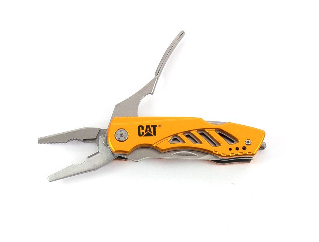 CATERPILLAR Taschenmesser CAT Multitool BOX 2er Set mit 11 in 1 Multitool mit Gürteltasche, (Set), mit Bit Set und Pocket-Tool,  inkl. Aufbewahrungstasche