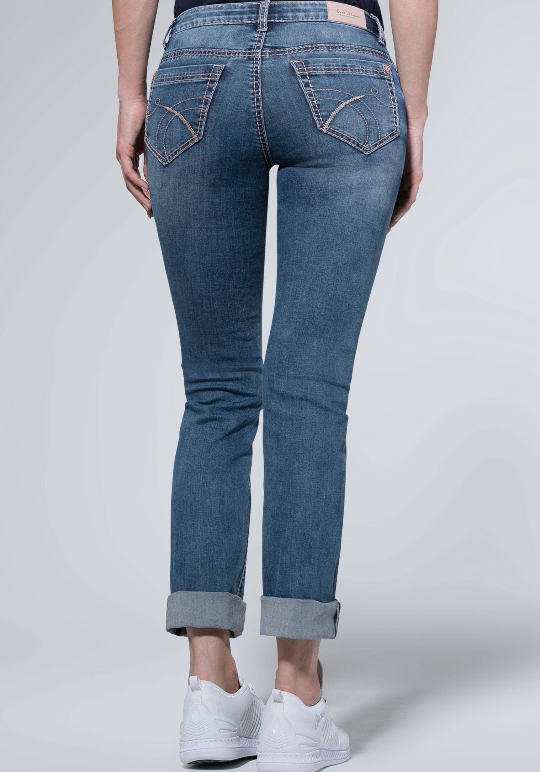 SOCCX Straight-Jeans »RO:MY« online kaufen | OTTO