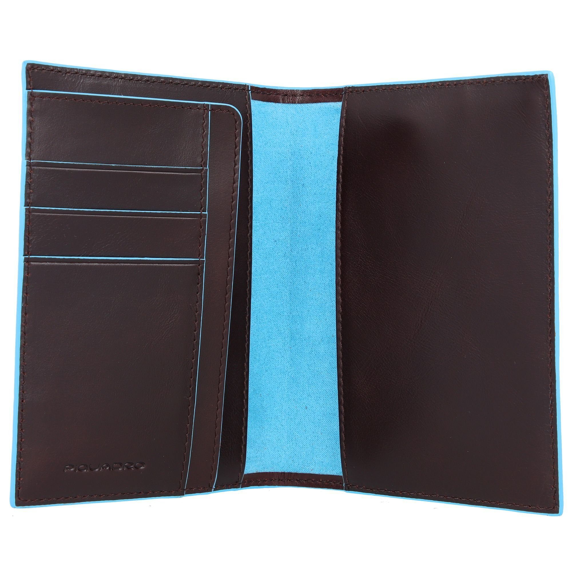 Etui Piquadro Leder Square, Blue