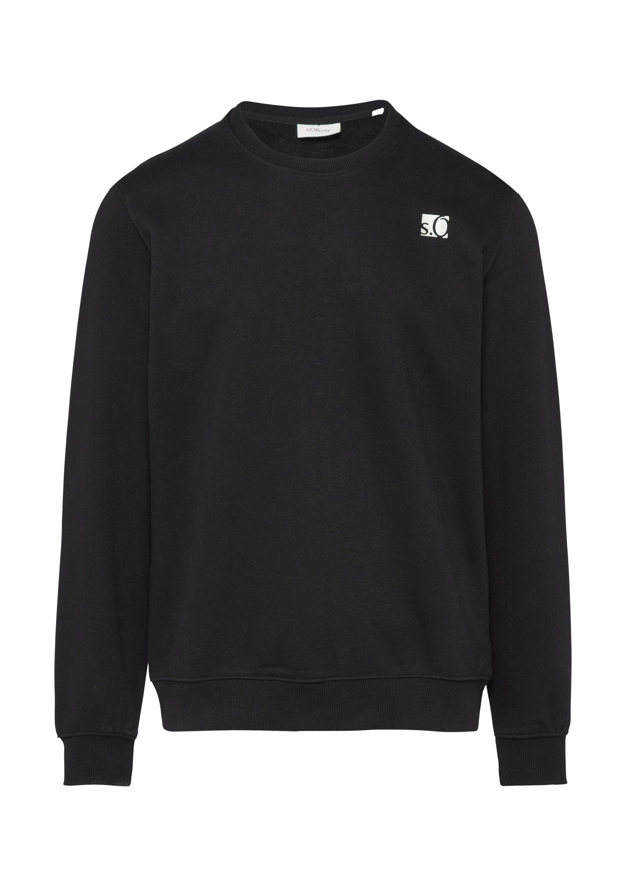 s.Oliver Sweatshirt Sweatshirt Sweatshirt mit Gold- günstig online kaufen