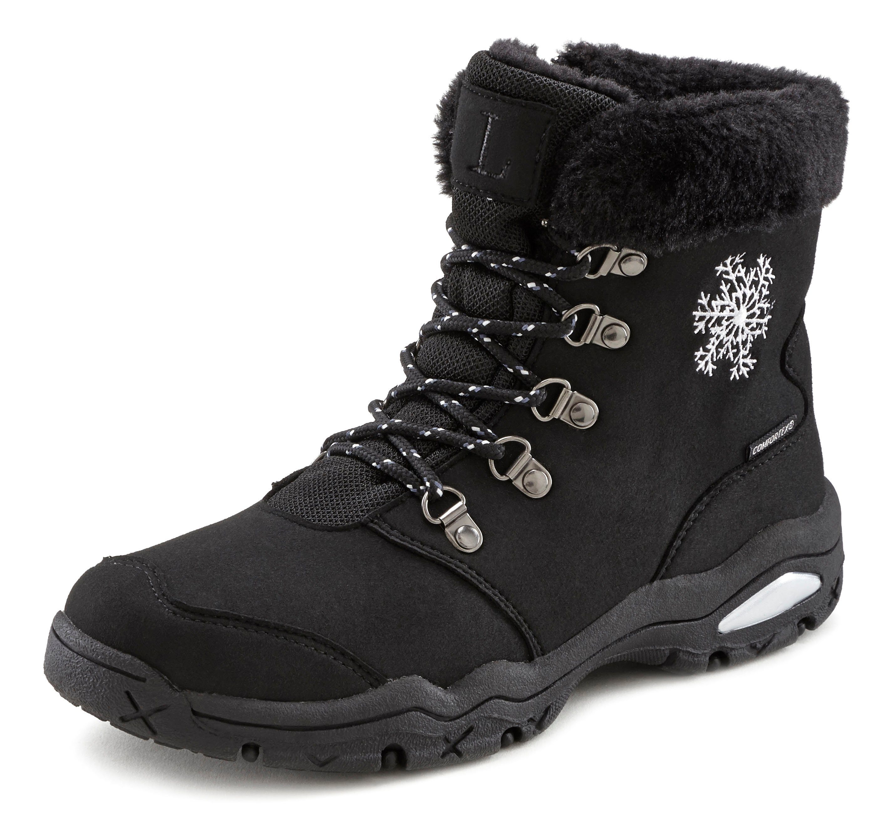 LASCANA Winterboots, Outdoorstiefelette, Stiefel, Stiefelette Winterstiefel günstig online kaufen