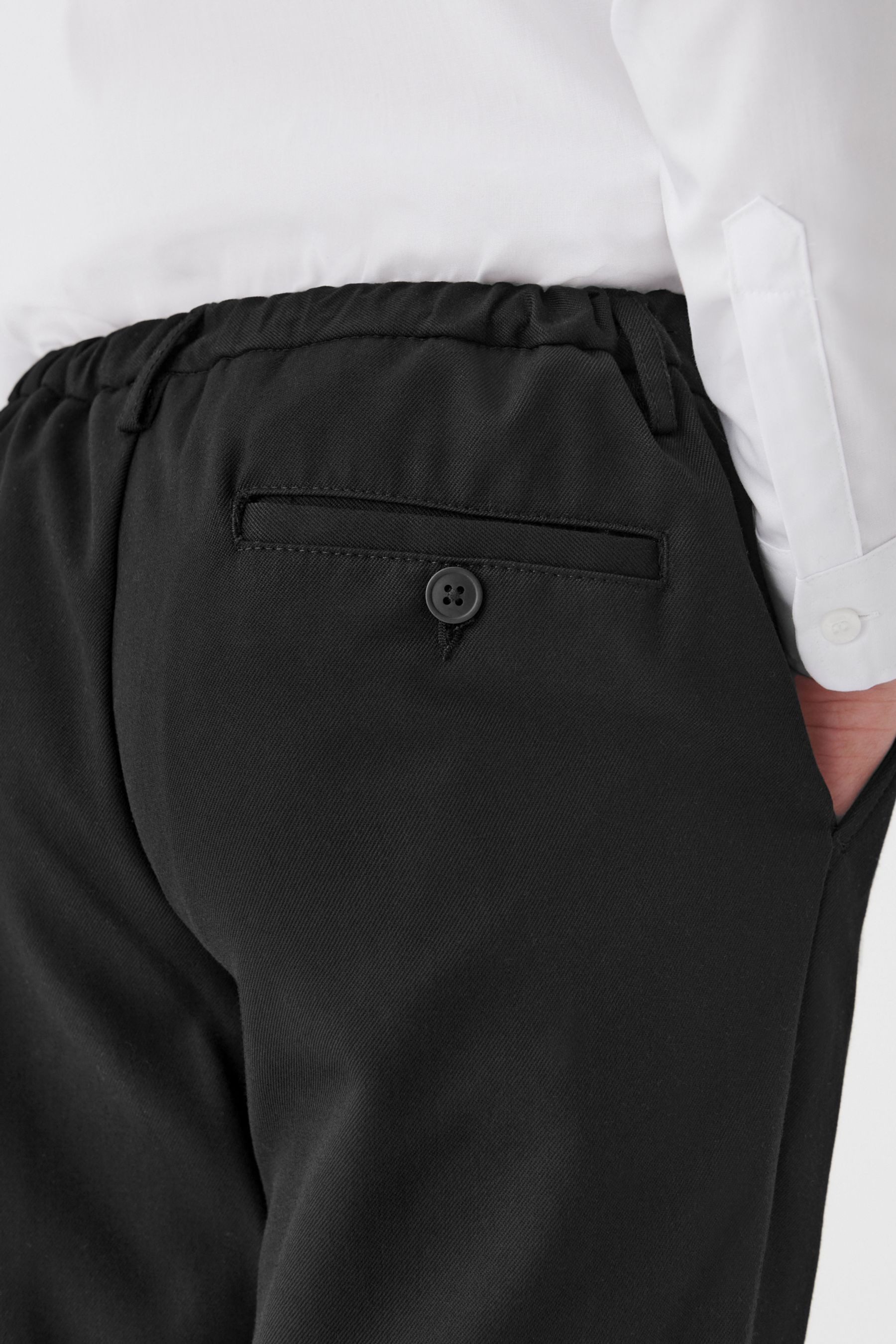 Next Schlupfhose Anzughose Straight Fit (3-17 J) mit Schlupfbund (1-tlg) – Bild 5 von 5