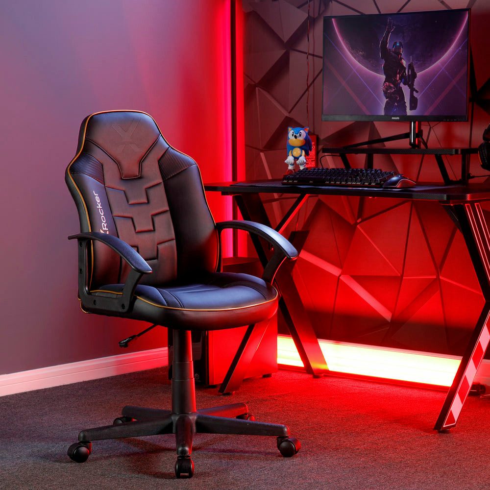 X Rocker Bürostuhl Saturn Gaming Bürodrehstuhl für Kinder & Jugendliche günstig online kaufen