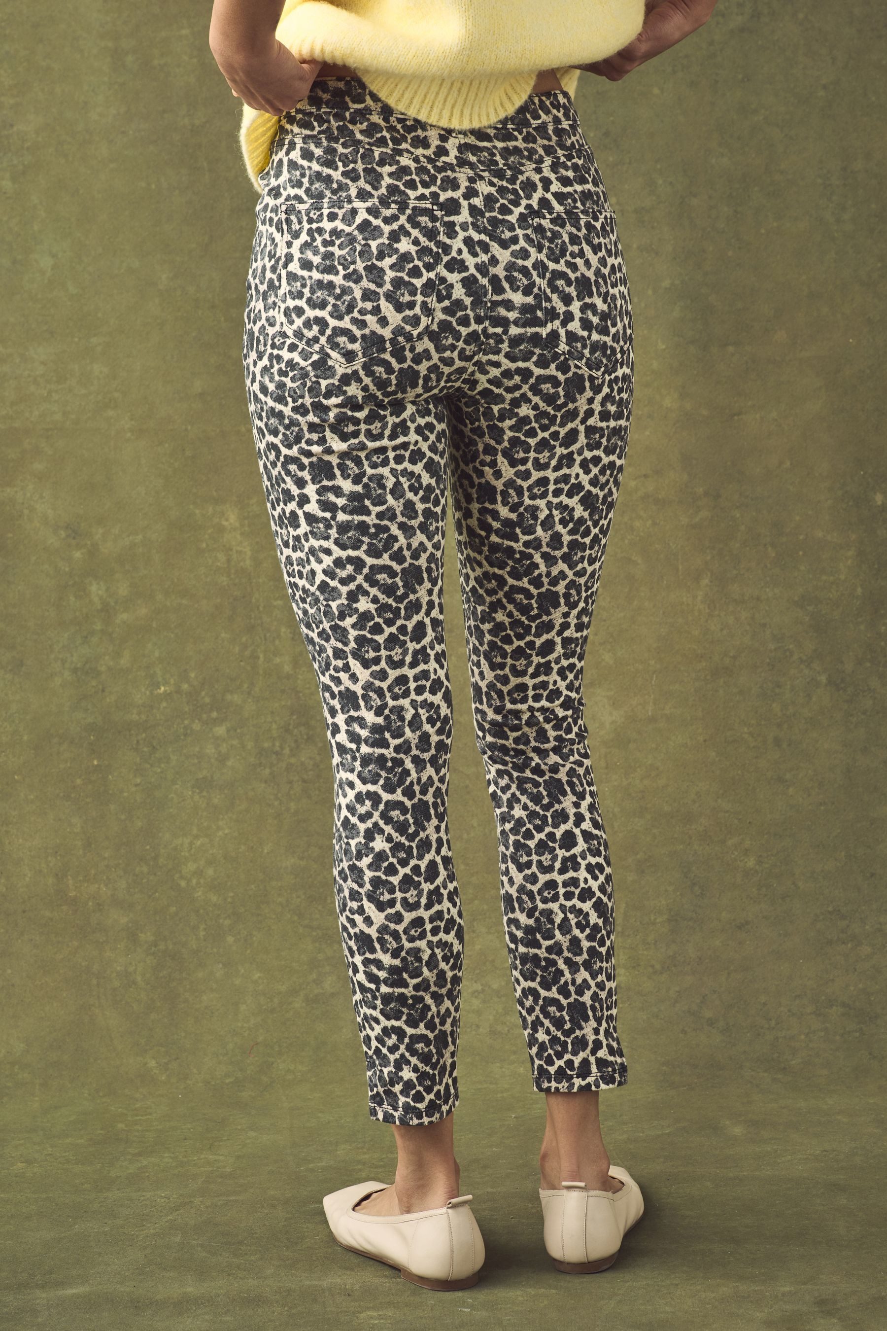 Next Jeansleggings Verkürzte Denim-Leggings aus Jersey, günstig online kaufen