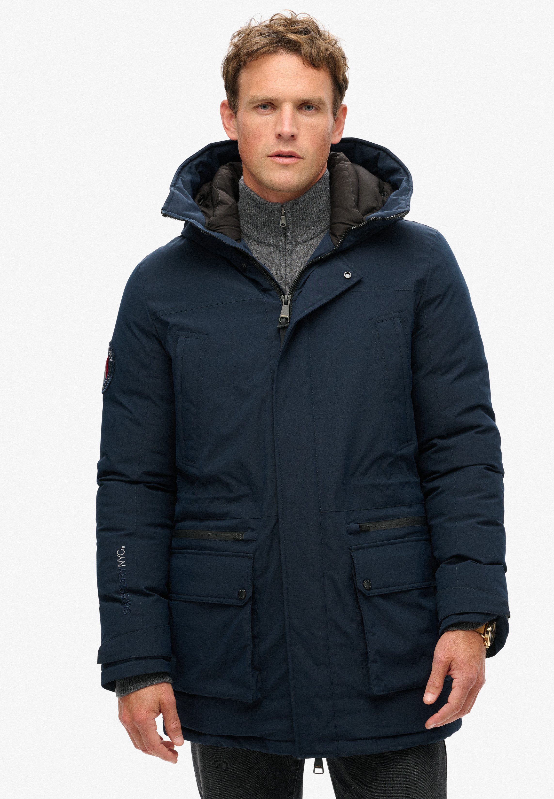 Superdry Steppjacke City Padded Parka Jacket günstig online kaufen