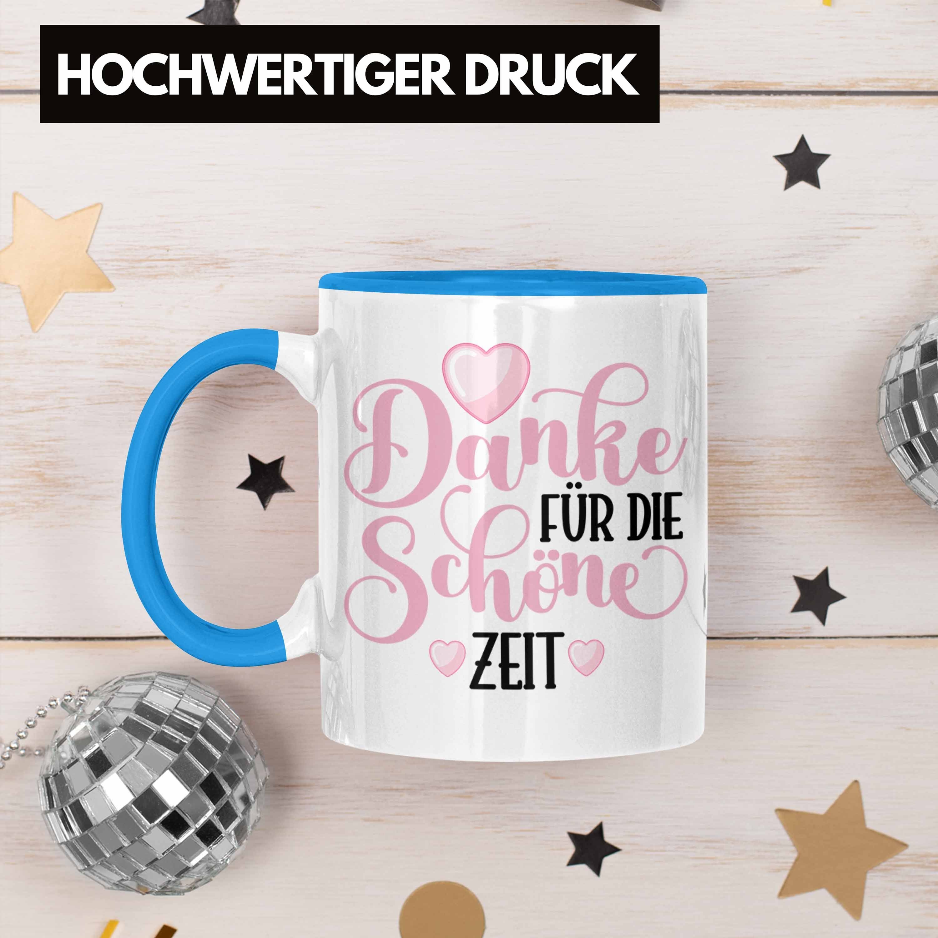 Tasse Kollege Zeit Spruch Abschiedsgeschenk Lehrerin Schöne Geschenk Neuer Blau Jobwechsel Kollegin Tasse Trendation - Job Freundin Die Abschied für Danke Trendation