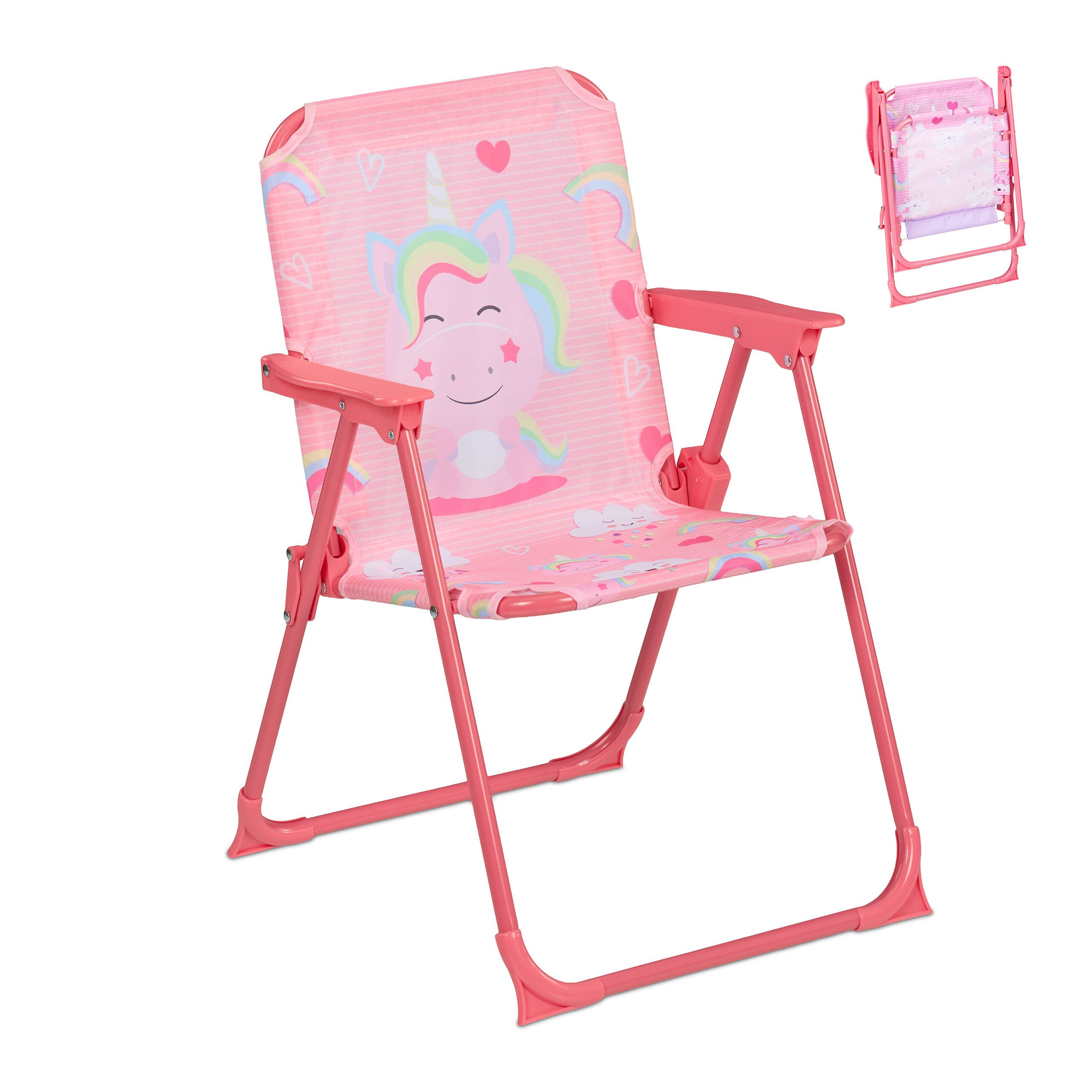 relaxdays Campingstuhl Kinder Klappstuhl mit Motiv günstig online kaufen
