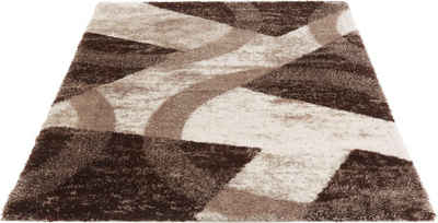 Hochflor-Teppich Paola, Guido Maria Kretschmer Home&Living, rechteckig, Höhe: 43 mm, Teppich Hochflor, besonders weich, gewebt, weicher Flor