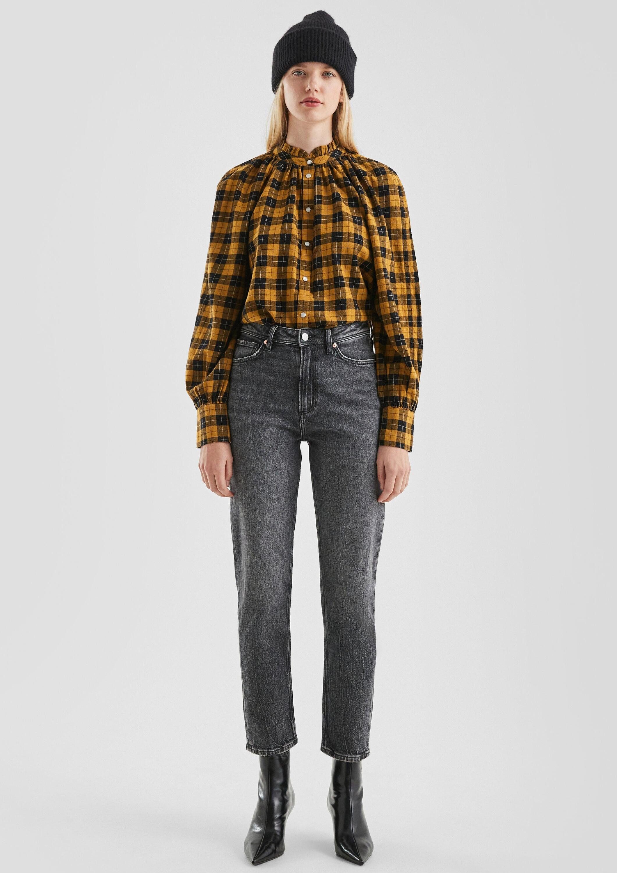 QS Regular-fit-Jeans Jeans-Hose TIZIE Ankle-Jeans Tizie / Slim Fit / High Rise / Tapered Leg