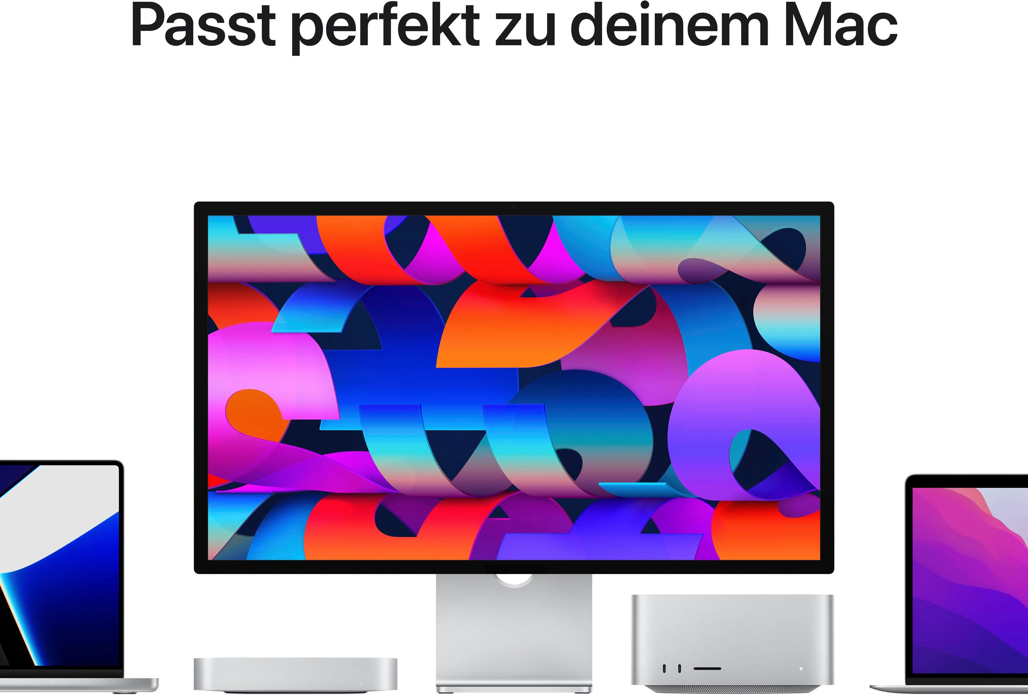 Apple Studio Display LCD-Monitor 5120 px, 2880 x ", 60 (68,3 cm/27 Hz, Nanotexturglas) LED