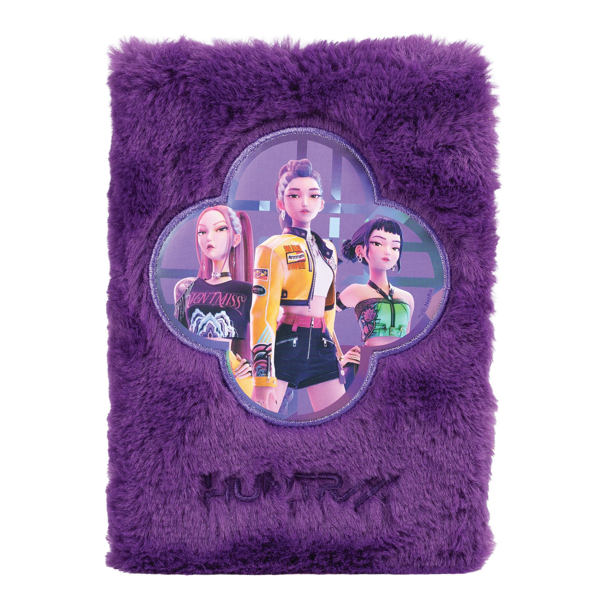 Blue Sky Designs Notizbuch KPop Demon Hunters - Plüsch-Notizbuch "Huntr/x"