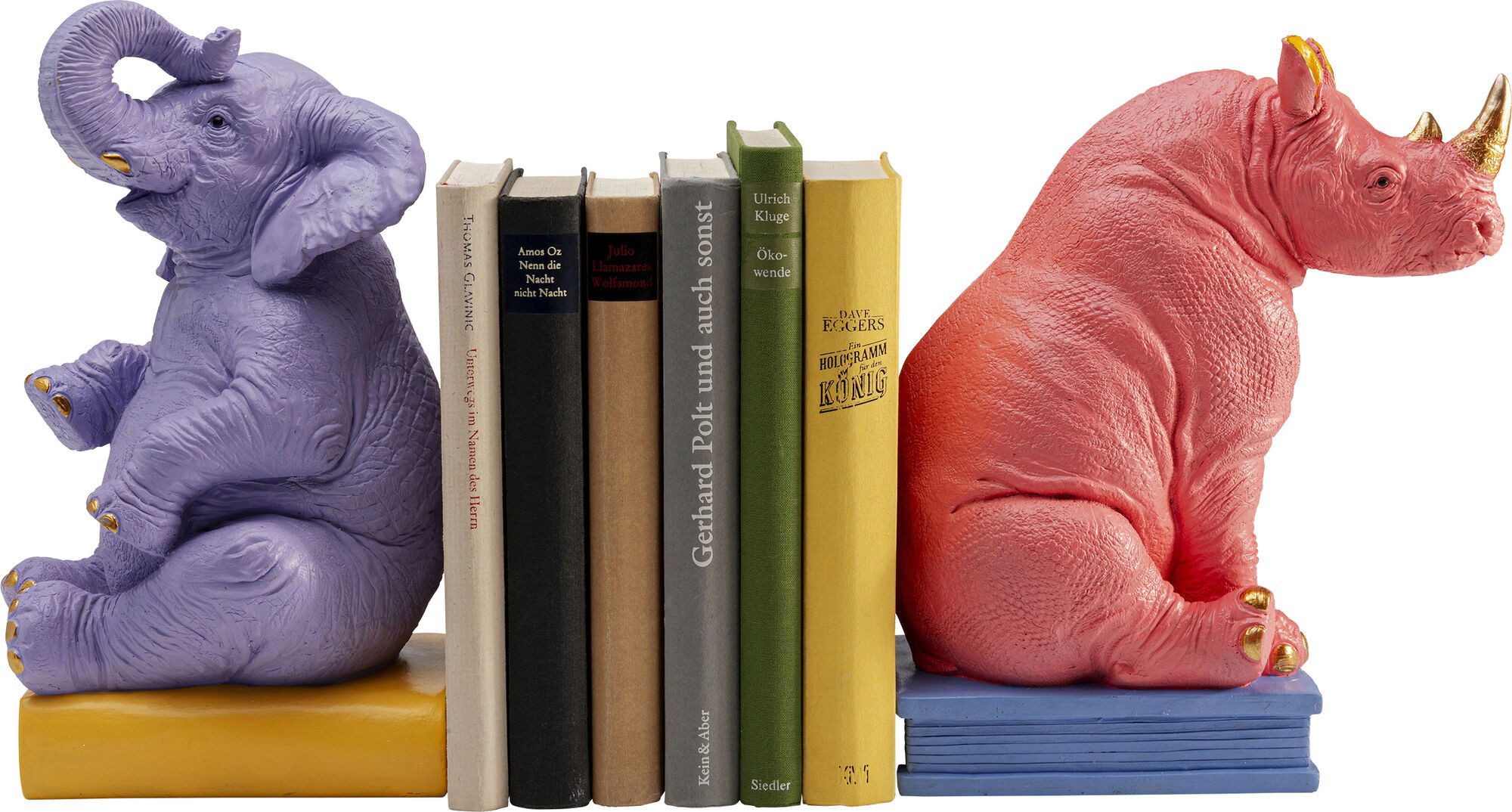 Kare Design Buchstütze Zoo Pary (Set, 2)