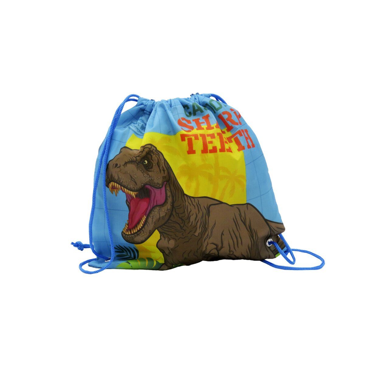 Jurassic World Lunchbox Jurassic World Snackbeutel 25x25x1cm Brottasche mit Kordelzug, 100% Polyester, (1-tlg)