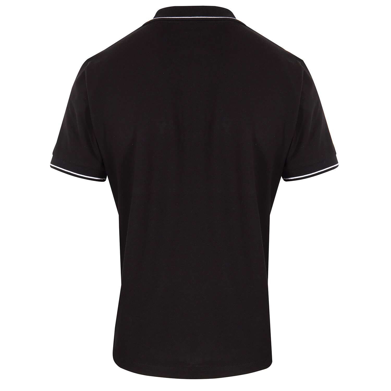 Gola Poloshirt Logo Print (100% Baumwolle) schwarz Herren