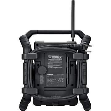 Sangean U-5 DBT Black Ultra-robuster digitaler Abstimmungsempfänger Digitalradio (DAB) (DAB)