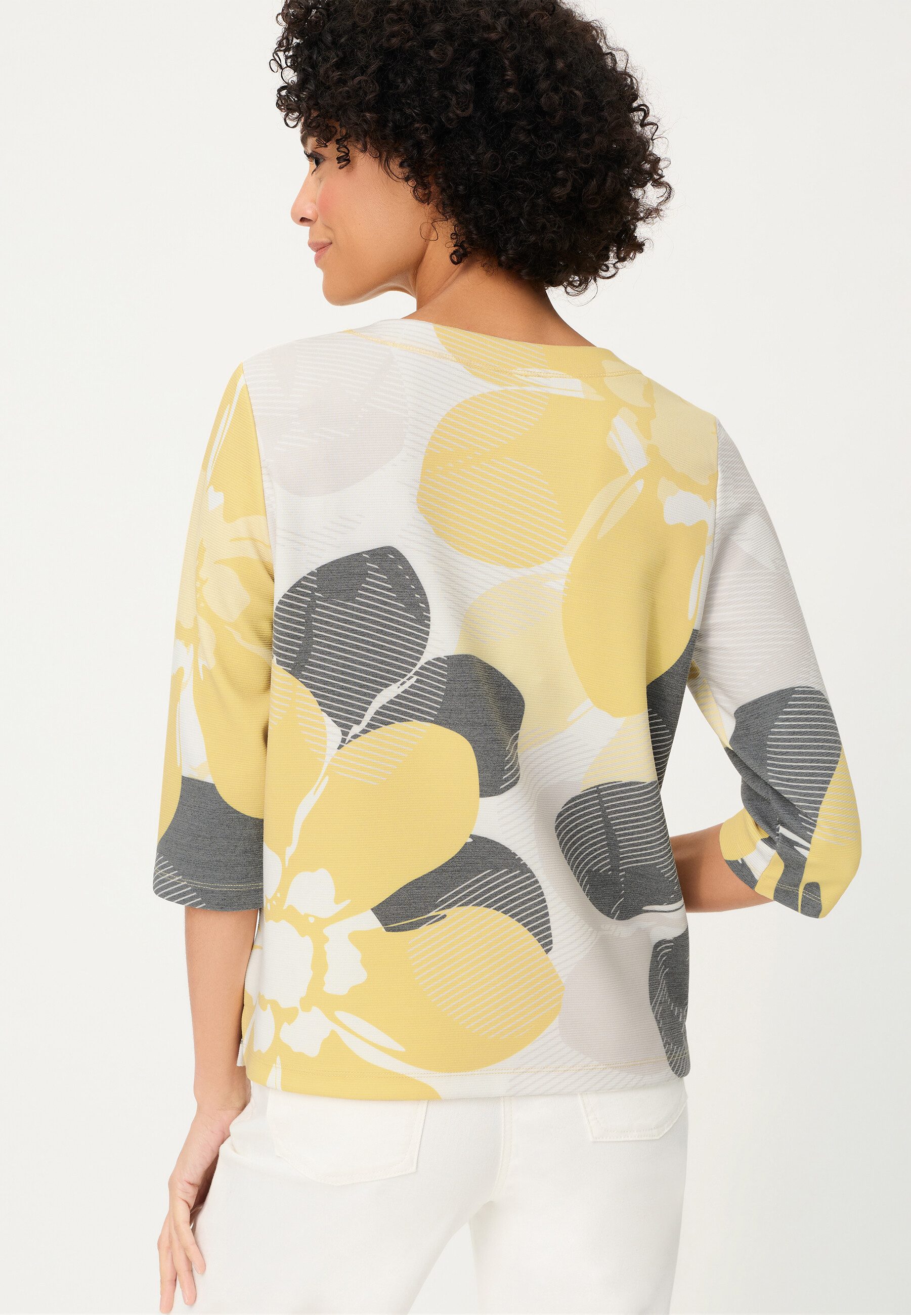 Olsen Sweatshirt Sweatshirt mit Allover-Print günstig online kaufen