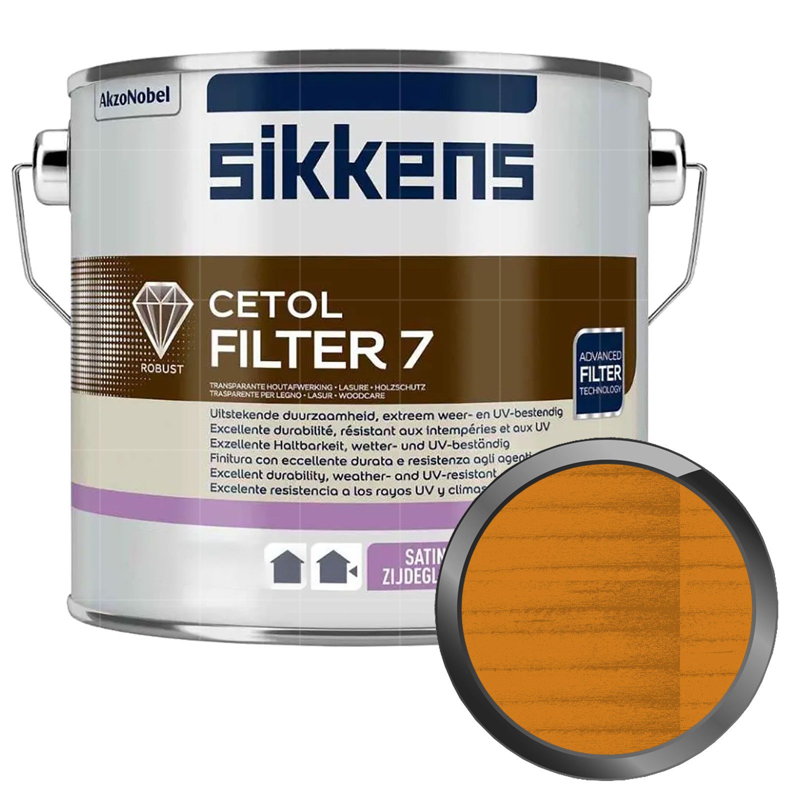 Sikkens Holzschutzlasur CETOL FILTER 7 - 2.5 LTR