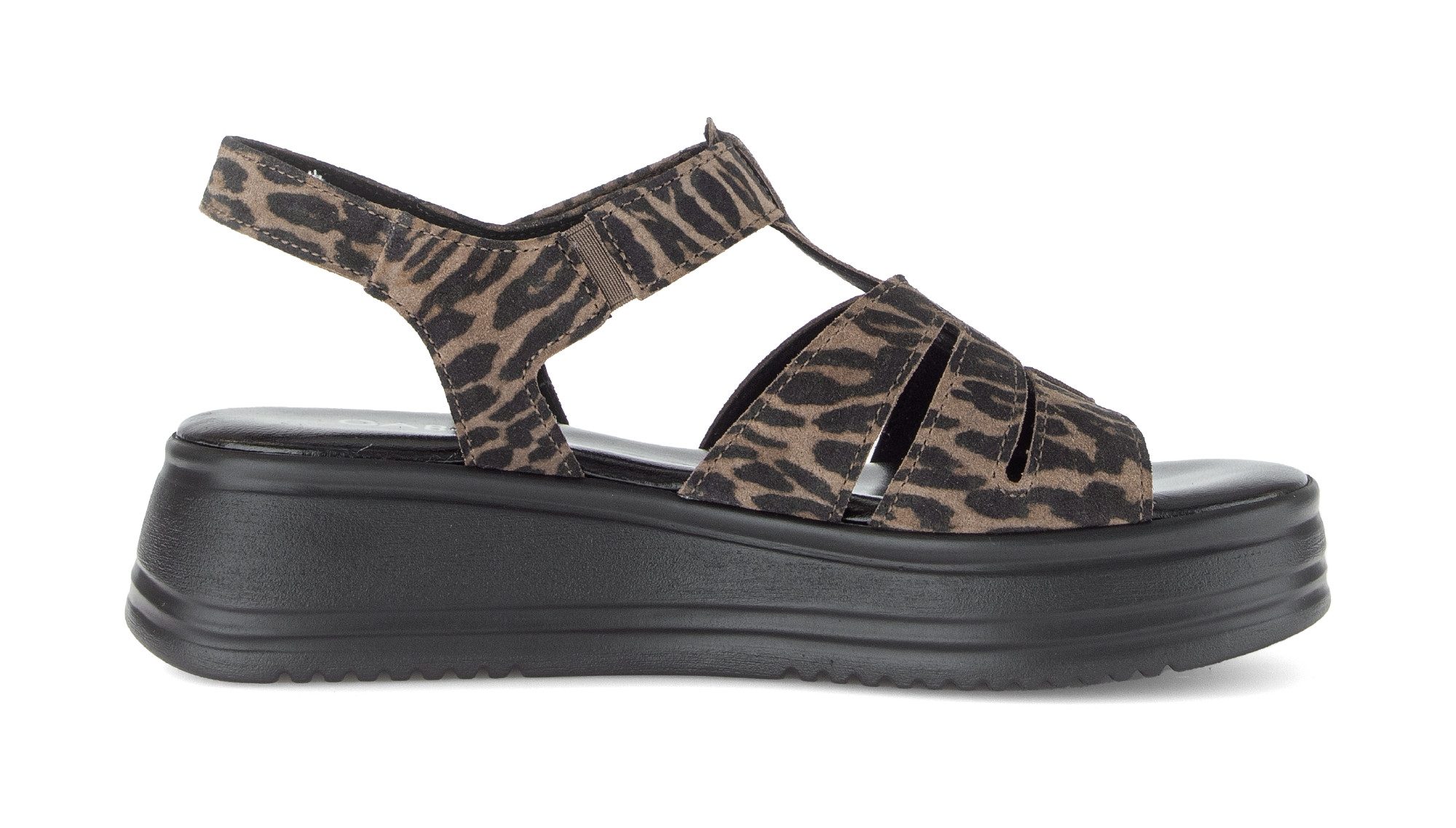Gabor Rhodos Keilsandalette Riemchensandale, Sommerschuh mit modischen Riemchen, G-Weite