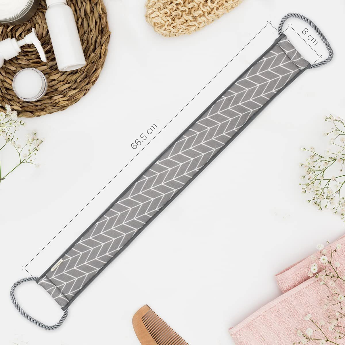 JOEJI’S KITCHEN Badebürste Natürliche Rückenbürste Dusche Duschbürste - Rückschrubber