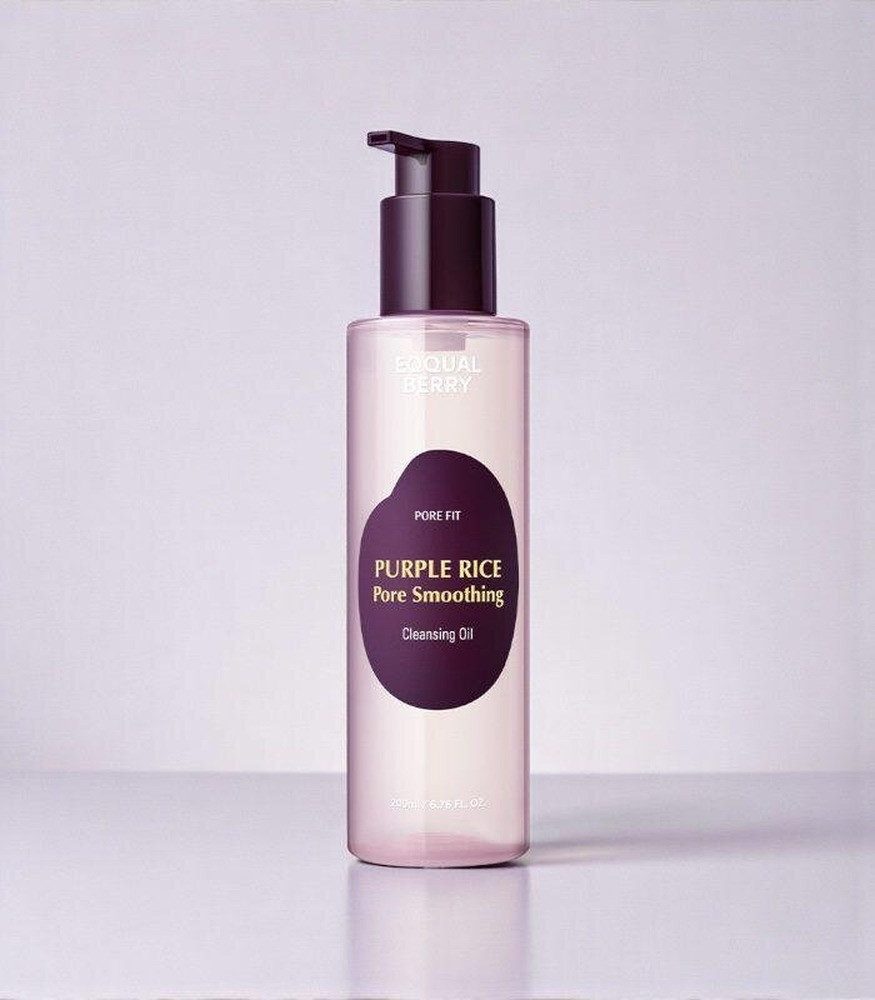 Eqqualberry Gesichts-Reinigungsöl Purple Rice Pore Glättendes Reinigungsöl