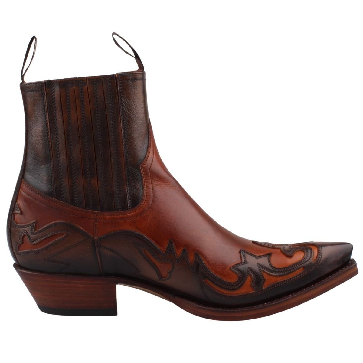 Sendra Boots 4660-Britnes Flo Marron-NOS Stiefelette günstig online kaufen