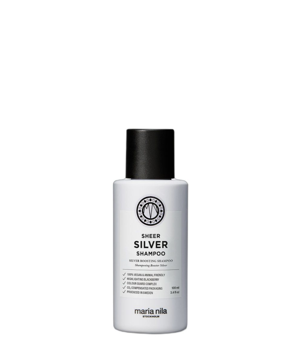 Maria Nila Haarshampoo Sheer Silver Shampoo, 1-tlg., für blonde Haare, neutralisiert Gelbstich
