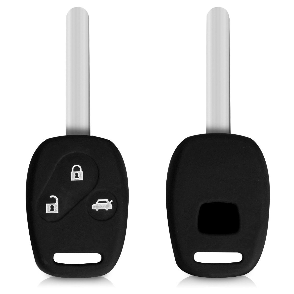 kwmobile Schlüsseltasche Autoschlüssel Hülle für Renault Dacia, Schlüsselhülle  Schlüssel Case Cover, KOMPATIBEL MIT: passend für Renault Dacia 2-Tasten  Funk Autoschlüssel