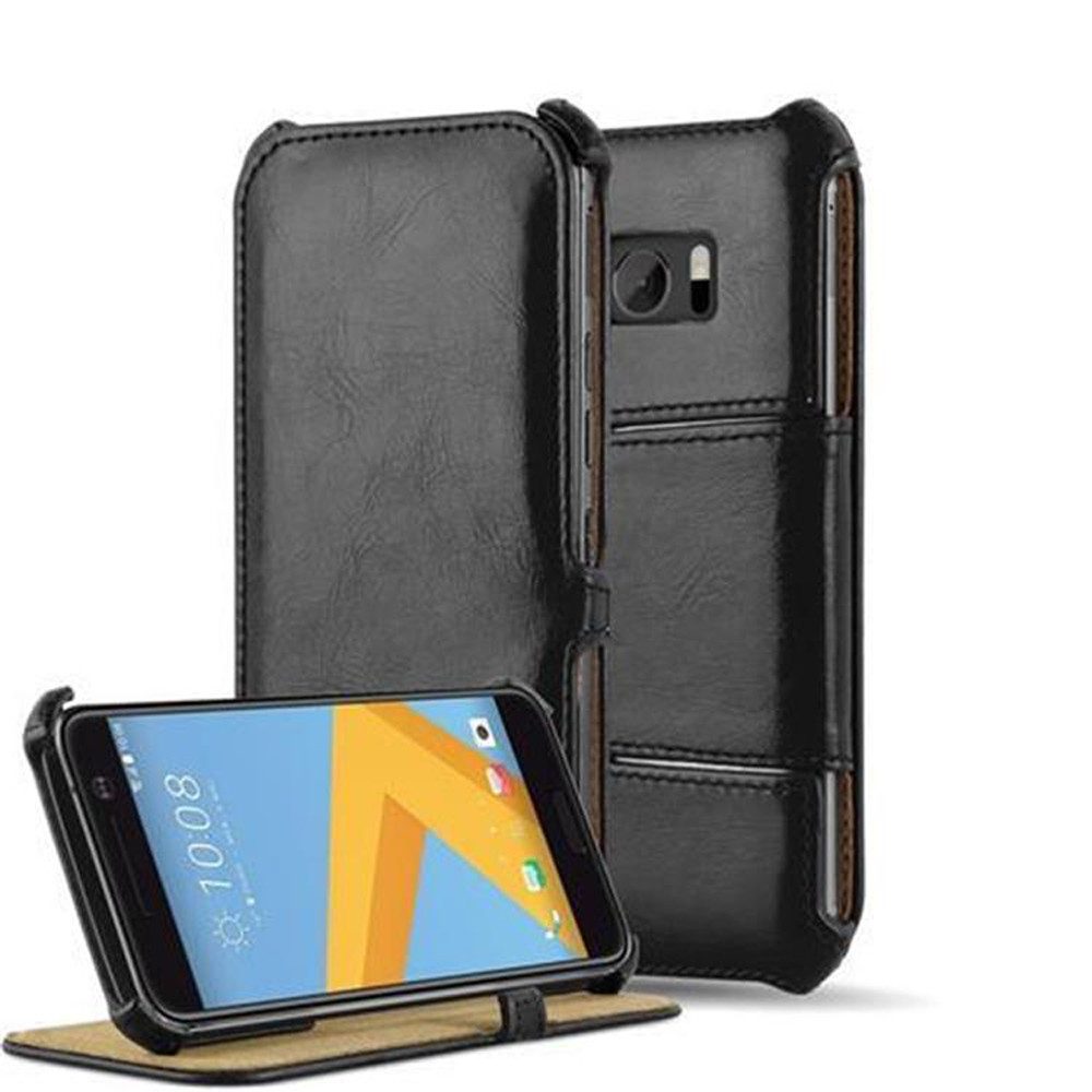Cadorabo Handyhülle für HTC ONE M10 Hülle HTC ONE M10, Klappbare Handy Schutzhülle - Hülle - mit Standfunktion Eckhalterung
