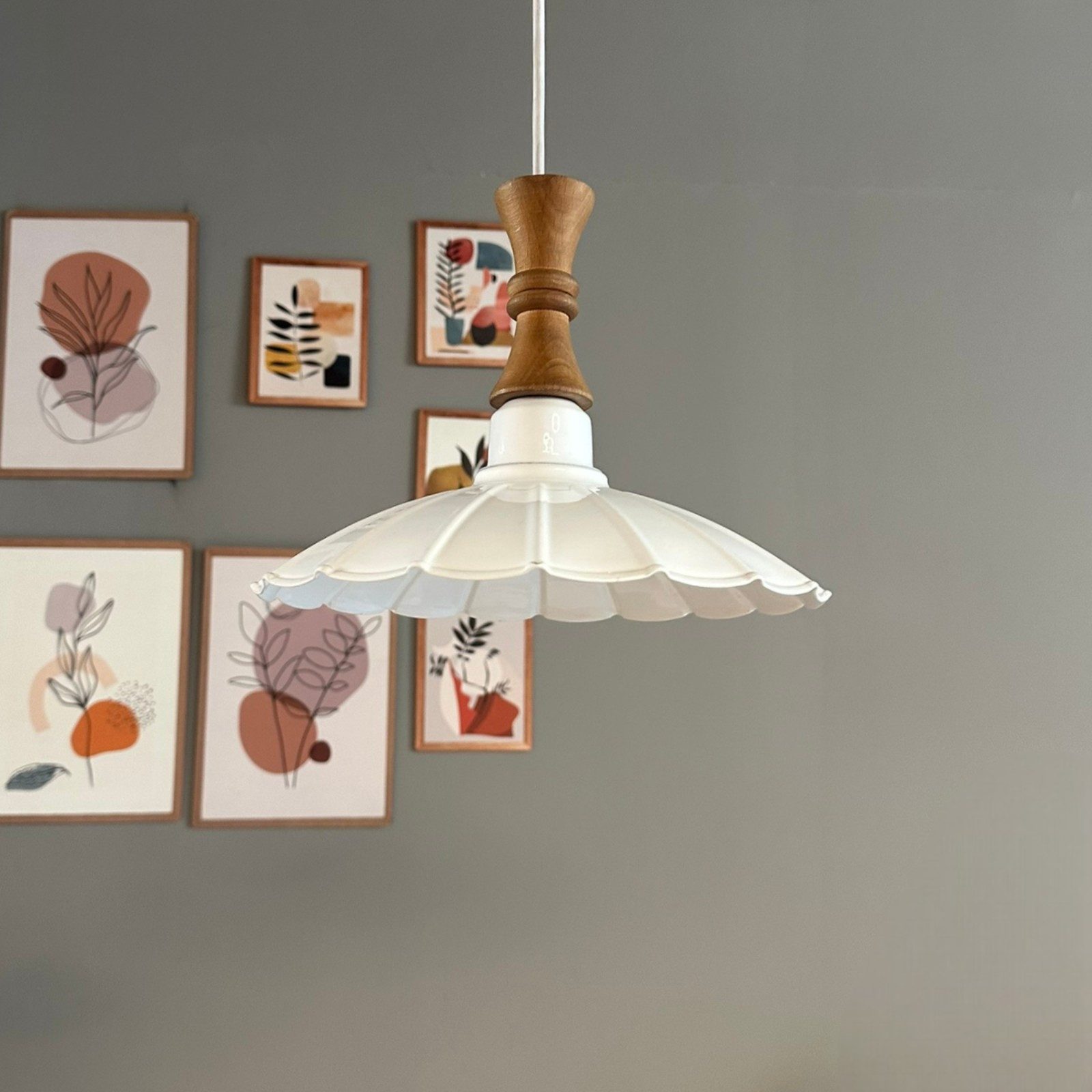 Pendelleuchte Pendelleuchte Risso Langer Bauer Metall, Modern Hängelampe