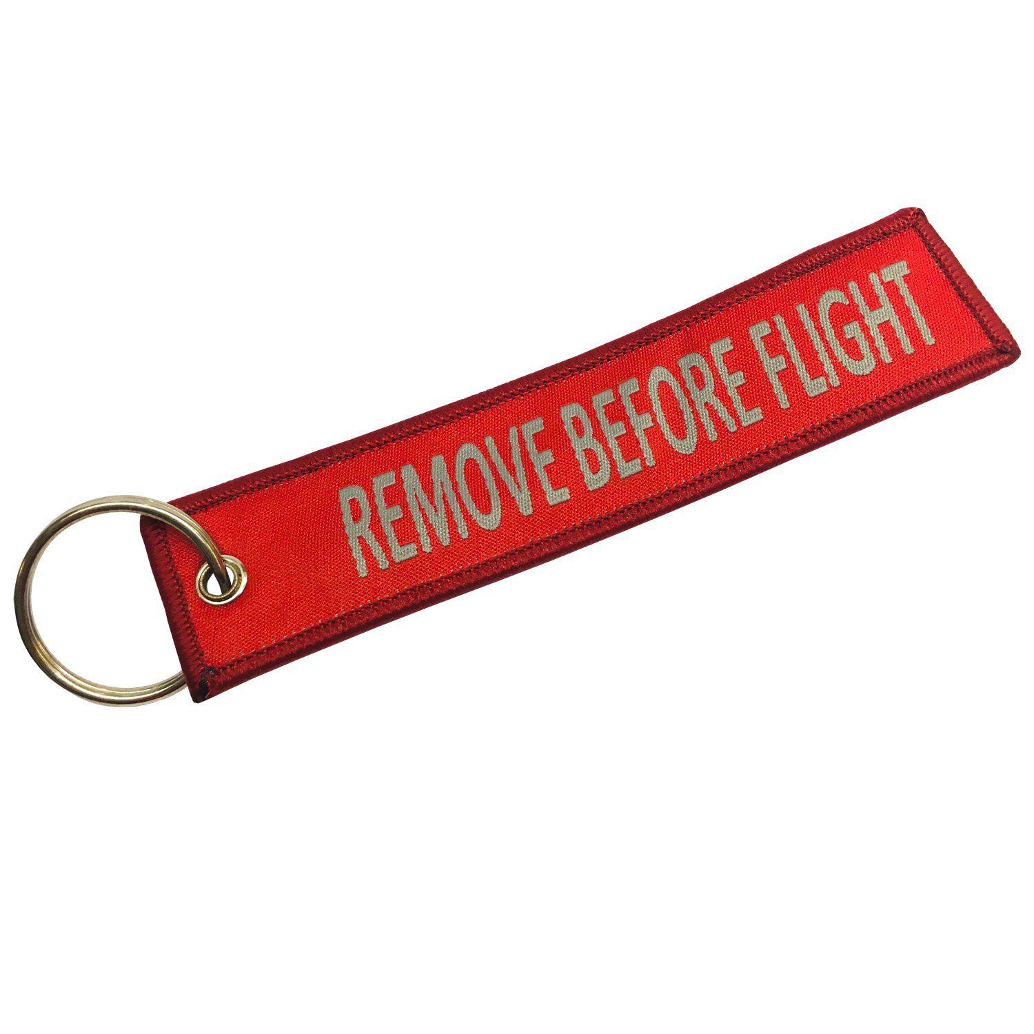 PiWear Schlüsselanhänger Before Flight - Rot - Schlüsselanhänger Remove PiWear