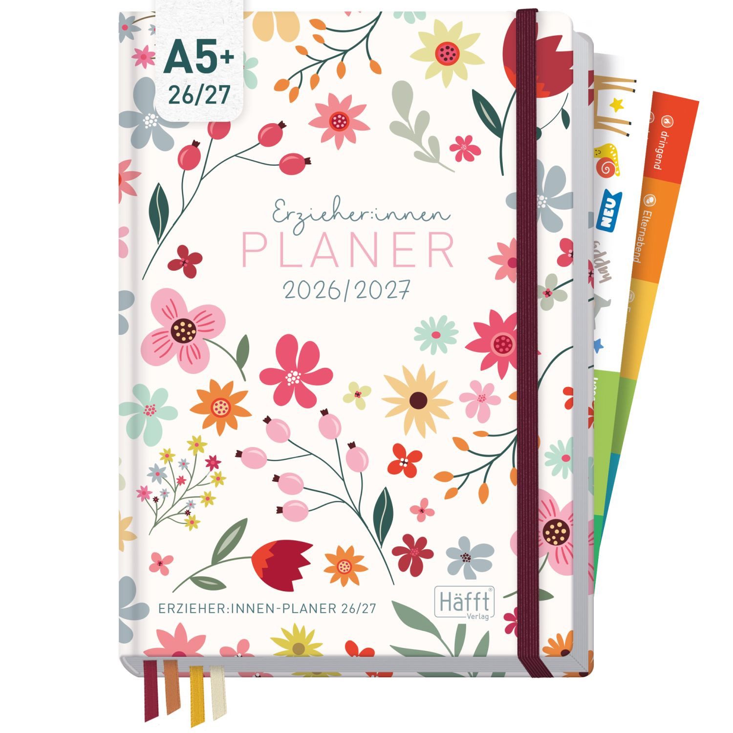 Häfft Lehrerkalender Erzieher-Planer 2026/2027 / A5+