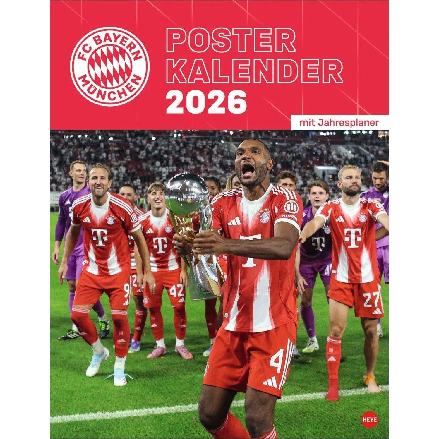 HEYE Настенный календарь FC Bayern München Posterkalender 2026