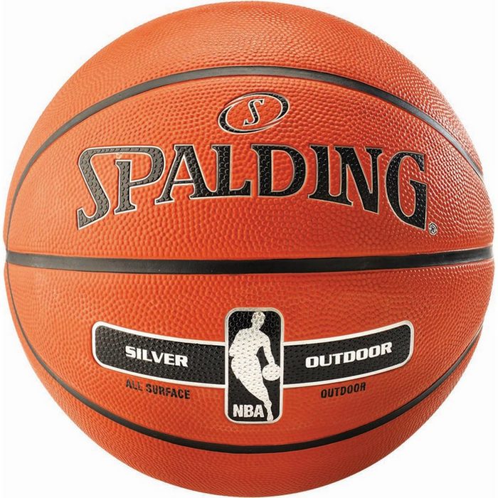 Spalding Basketball NBA Silver Outdoor 7 Basketball