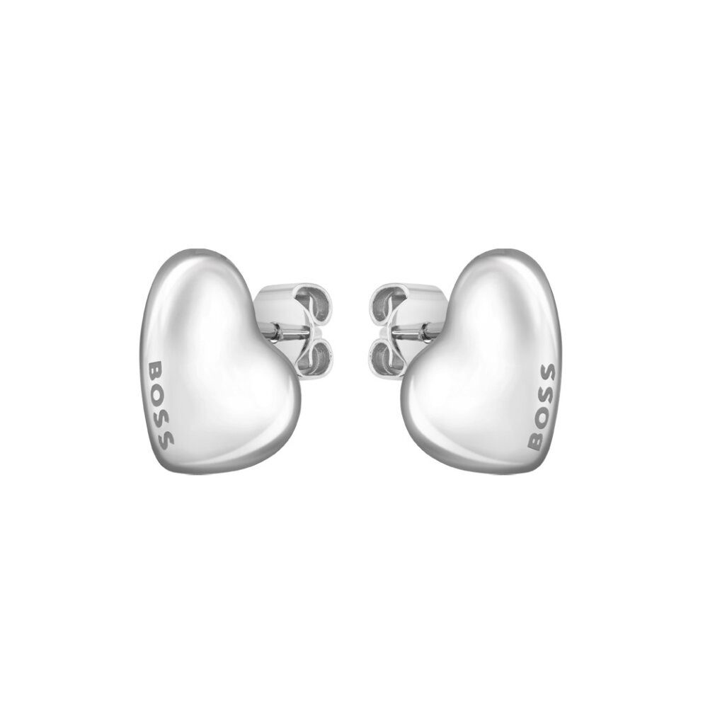 BOSS Ohrring-Set Dezente Stahlohrringe Honig 1580563
