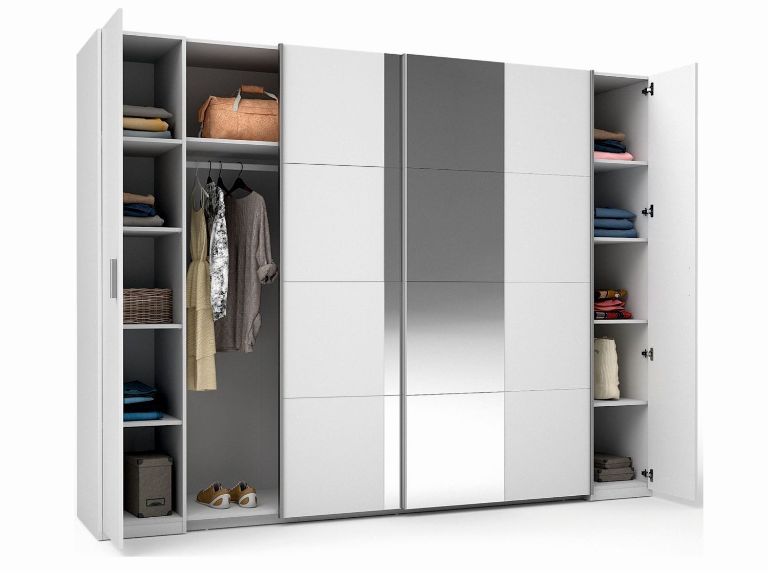 Lukas Möbel Schwebetürenschrank Kleiderschrank Store 270 günstig online kaufen