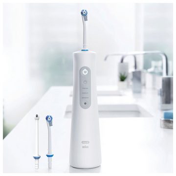 Oral-B Munddusche AquaCare 6, Aufsätze: 3 St., Kabellose mit Oxyjet-Technologie