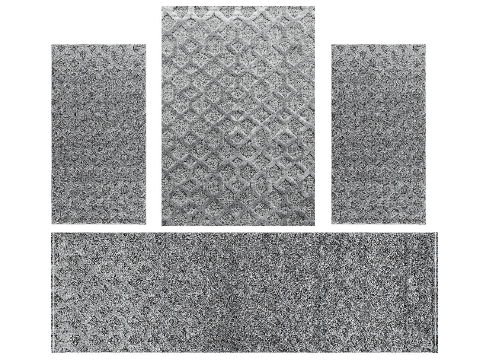 Hochflor-Bettumrandung Boho-Design