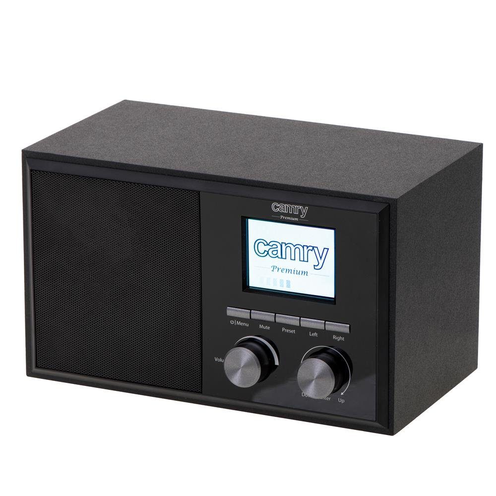 Camry CR 1180 Internetradio Internet-Radio (Digitalradio (DAB), 3,00 W,  Digitalradio, Küchenradio, Wi-Fi, AUX, Wettervorhersage, Alarm, Farbdisplay)