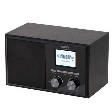 Camry CR 1180 Internetradio Internet-Radio (Digitalradio (DAB), 3,00 W, Digitalradio, Küchenradio, Wi-Fi, AUX, Wettervorhersage, Alarm, Farbdisplay)