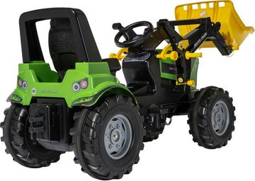 rolly toys® Trettraktor rollyFarmtrac Premium II Deutz 8280 TTV, mit Frontlader, BxTxH: 150x54x75 cm