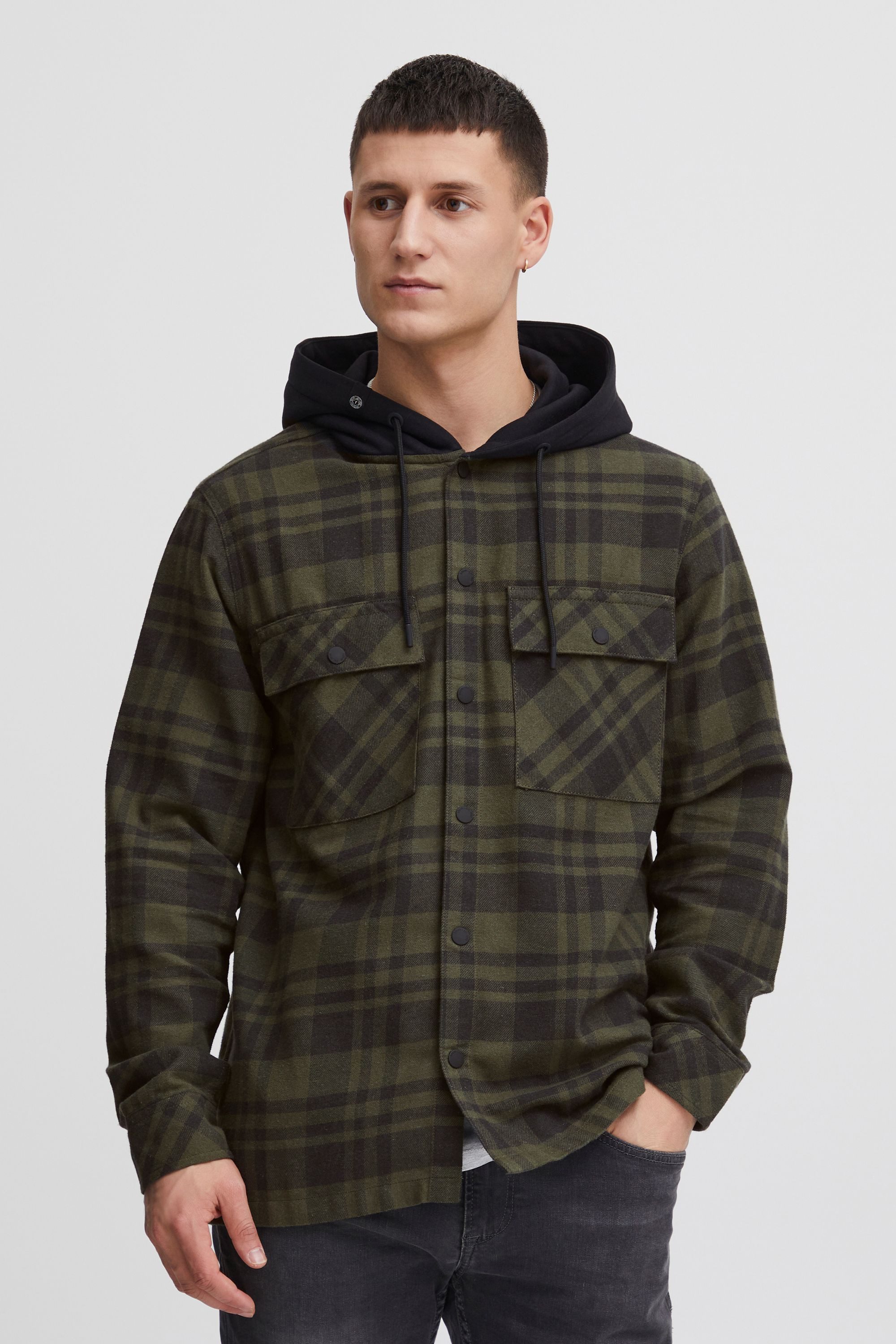 !Solid Langarmhemd SDZachary overshirt - 21301017-ME Modische Jacke