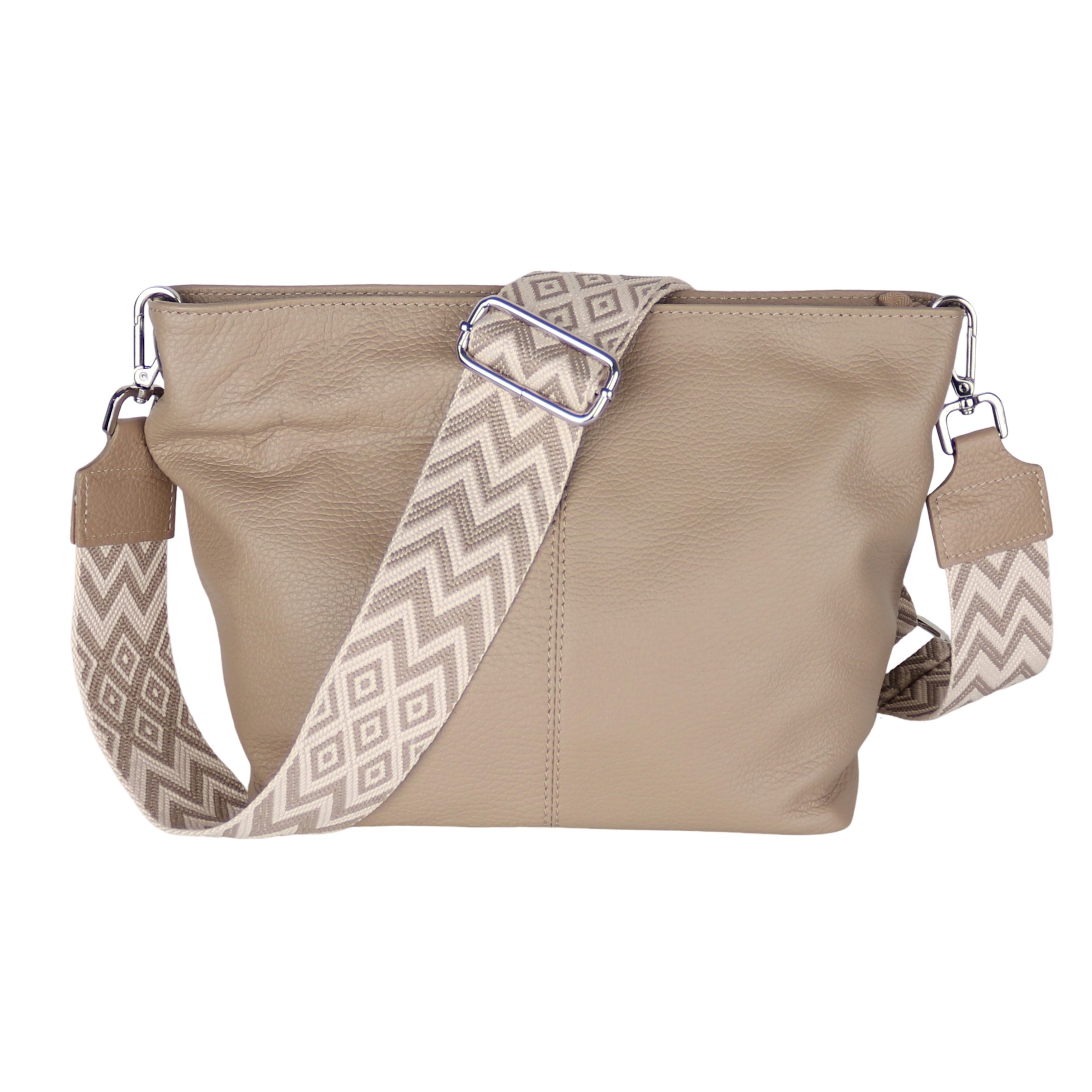 MIRROSI Umhängetasche Damen Crossbody Bag, Echtleder Made In Italy (Schulte günstig online kaufen
