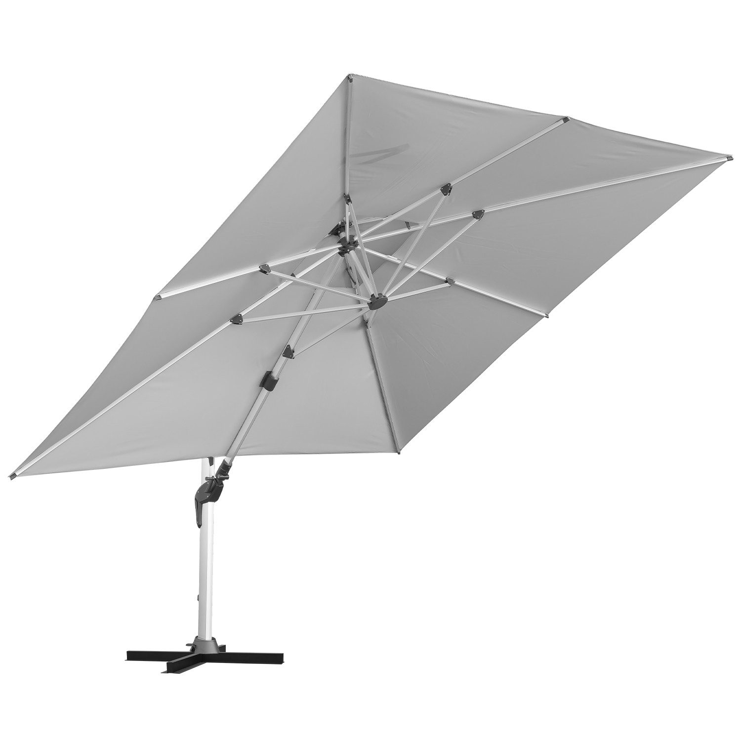 Ampelschirm mit Aluminiumgestell