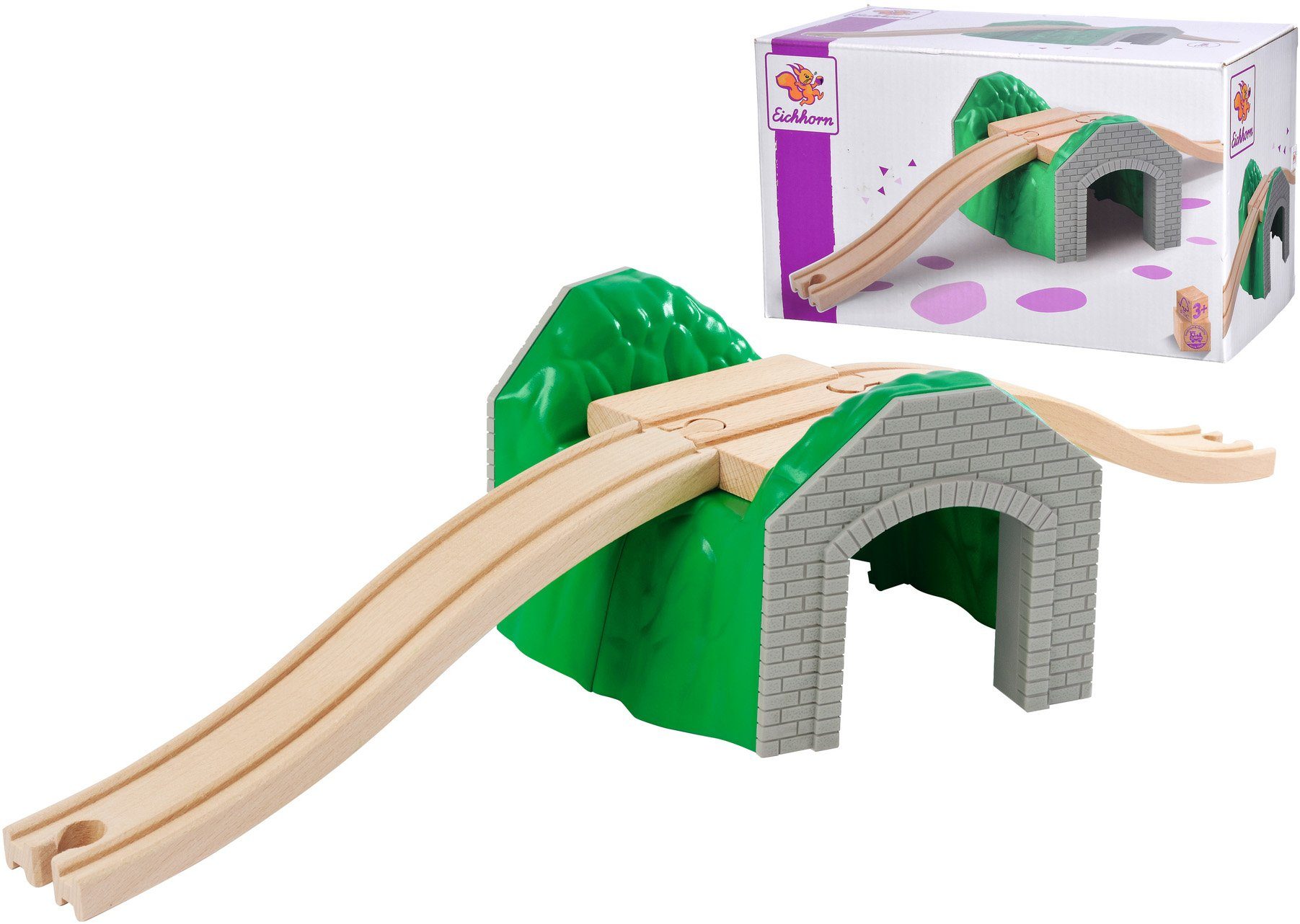 Eichhorn Spielzeugeisenbahn-Tunnel, FSC® - schützt Wald
